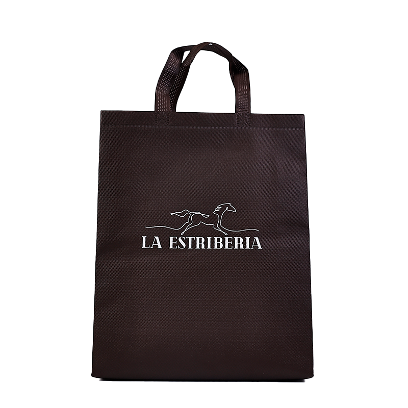 Brown long non-woven tote bag 4.30