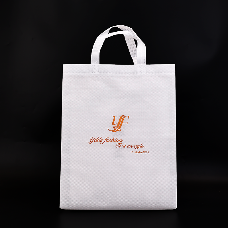 White long non-woven tote bag 4.30