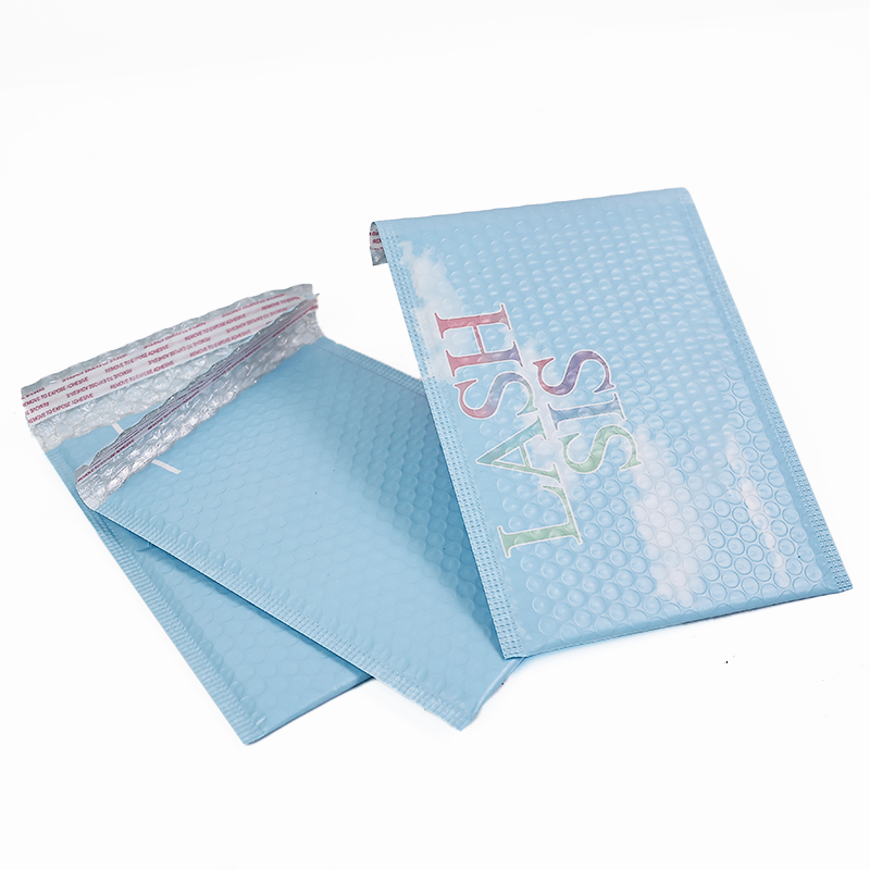 Blue co-extrusion film express bubble bag 4.30