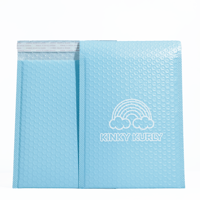 Blue self-adhesive bubble courier bag 12.5
