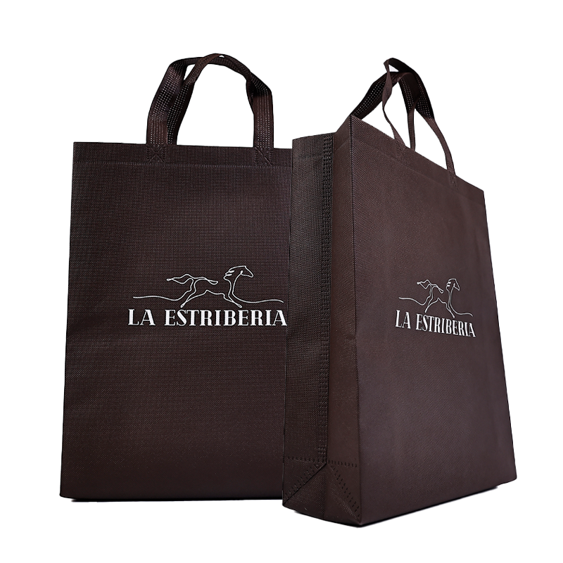 Brown long non-woven tote bag 4.30