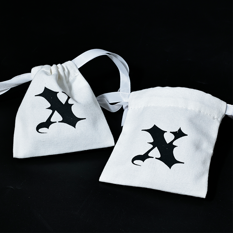 White small drawstring bag 3.11