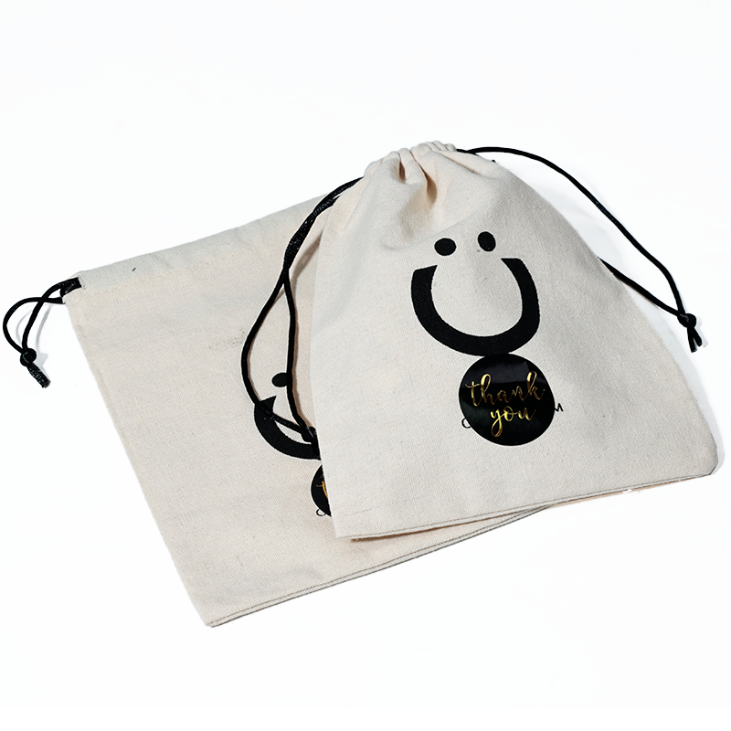 Off-white cotton drawstring bag 3.14