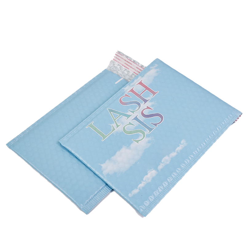 Blue co-extrusion film express bubble bag 4.30