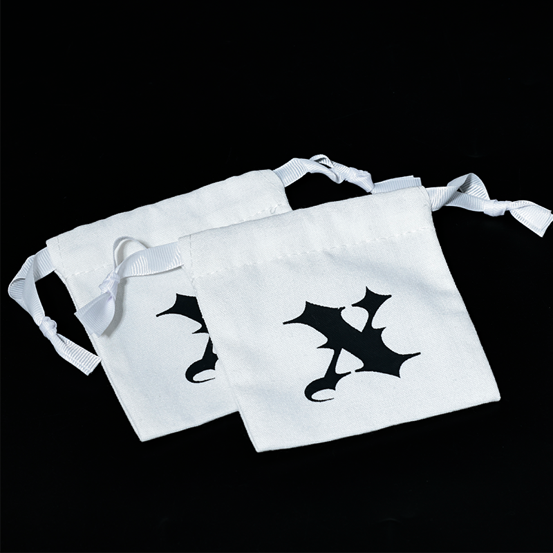 White small drawstring bag 3.11