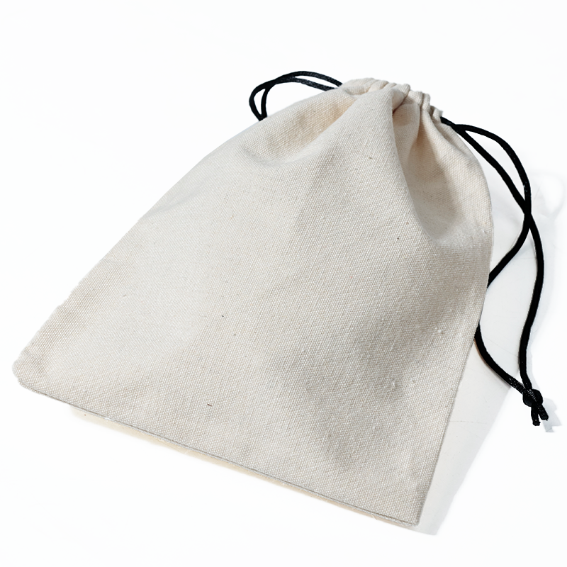 Off-white cotton drawstring bag 3.14