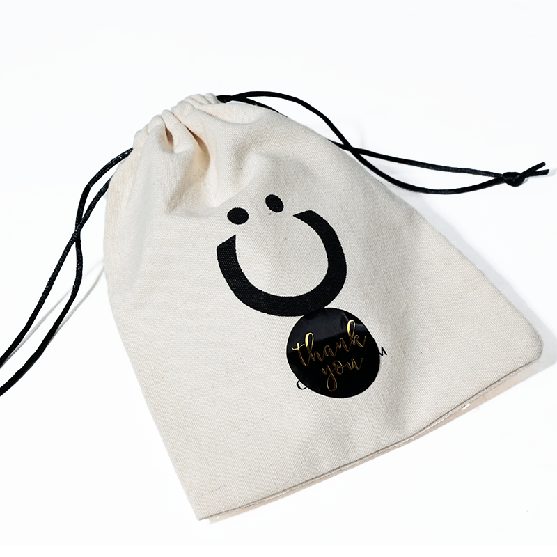 Off-white cotton drawstring bag 3.14