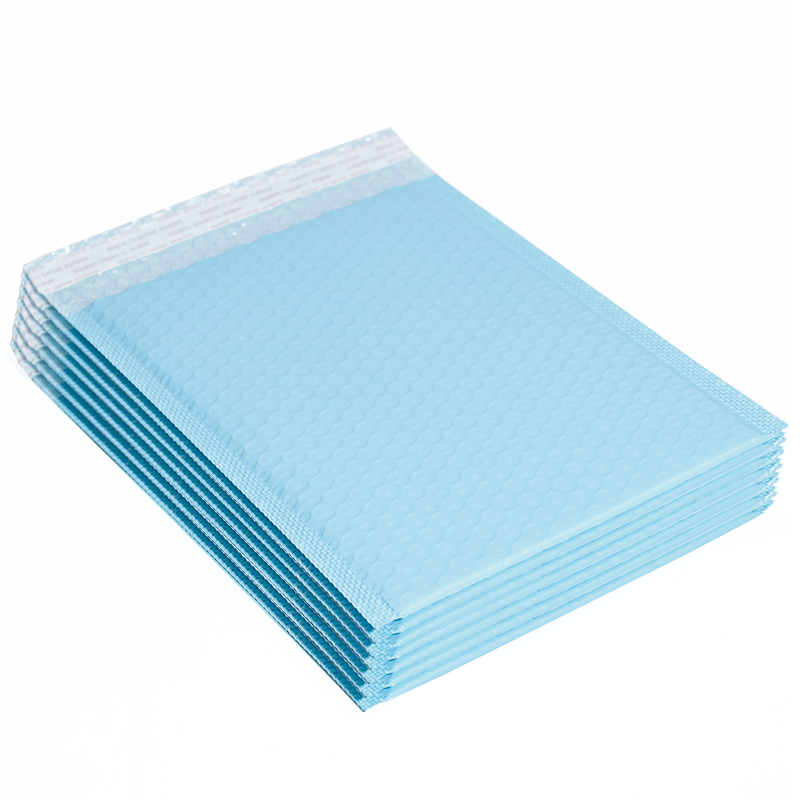 Blue self-adhesive bubble courier bag 12.5