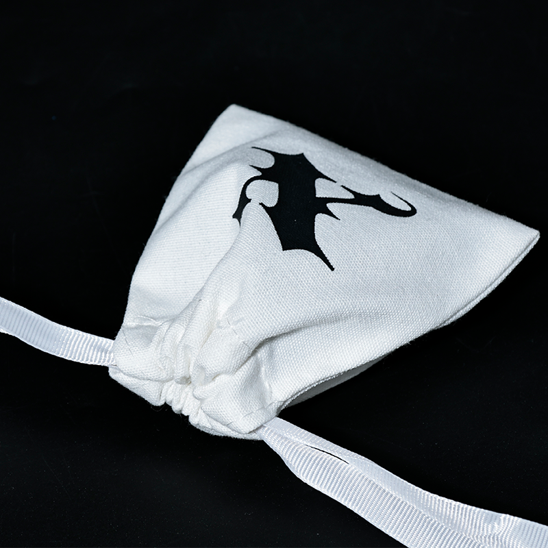 White small drawstring bag 3.11