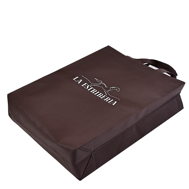 Brown long non-woven tote bag 4.30