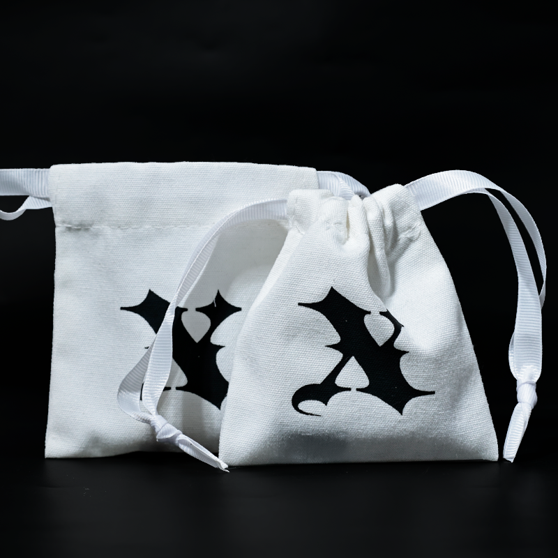 White small drawstring bag 3.11