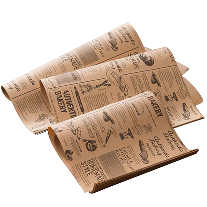 Oil-proof coated packaging paper
