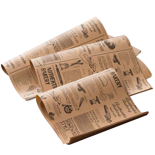 Oil-proof coated packaging paper