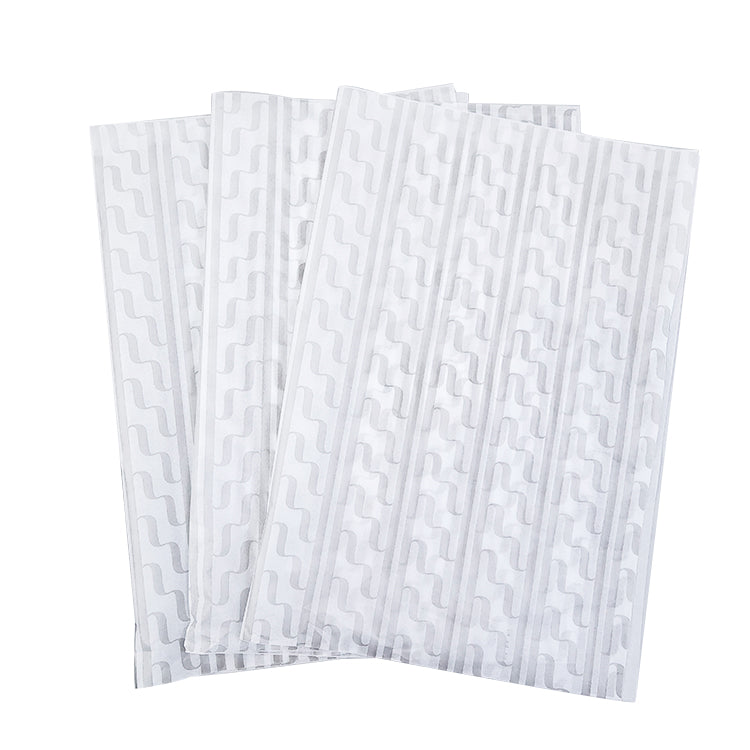 White Shirley Paper Printed Gray Pattern Wrapping Paper