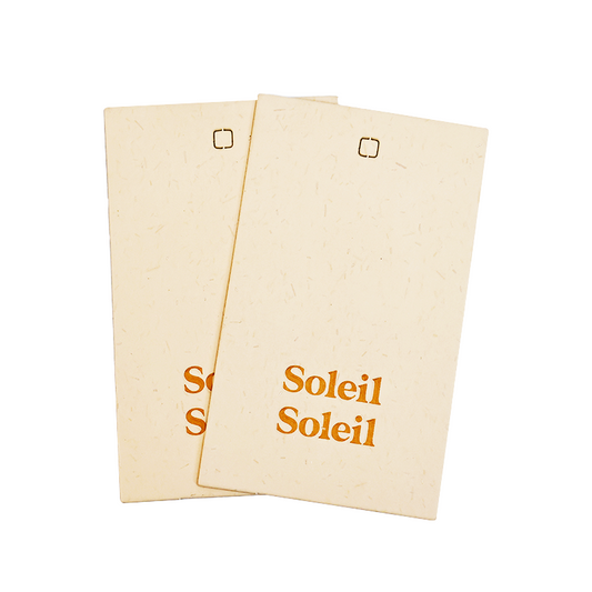 Off-white pattern embossed hangtag 1.29