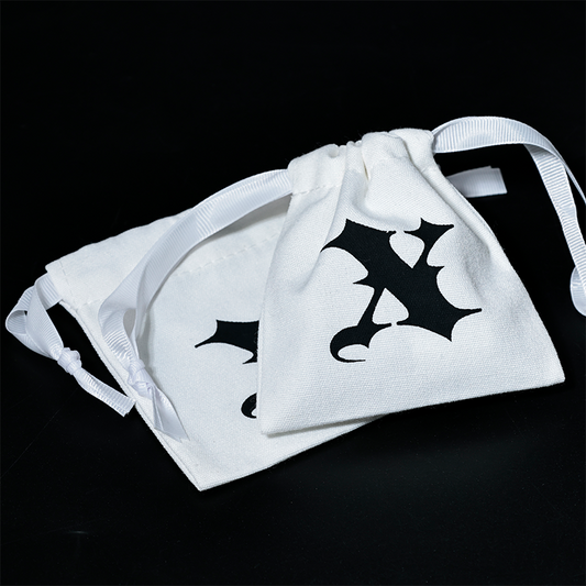 White small drawstring bag 3.11