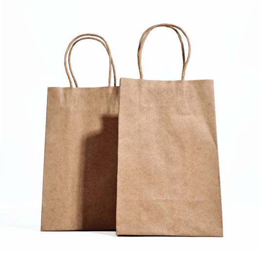 Small size kraft paper handbag