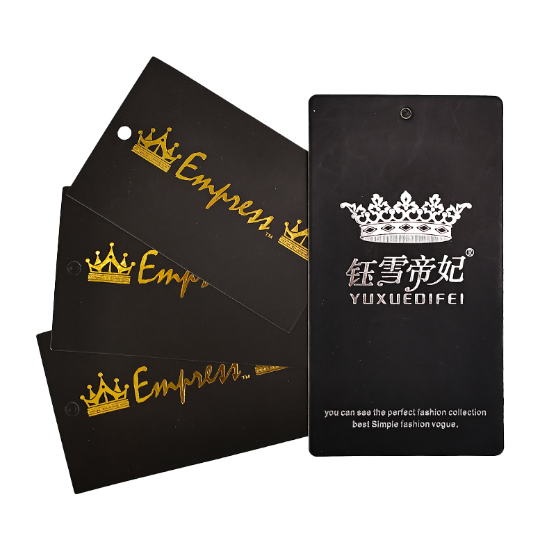 黑色烫金烫银吊牌 2.1