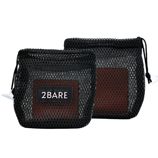 Mesh drawstring pocket 1.25