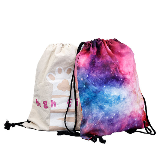 Zipperless Backpack Drawstring Bag 11.13