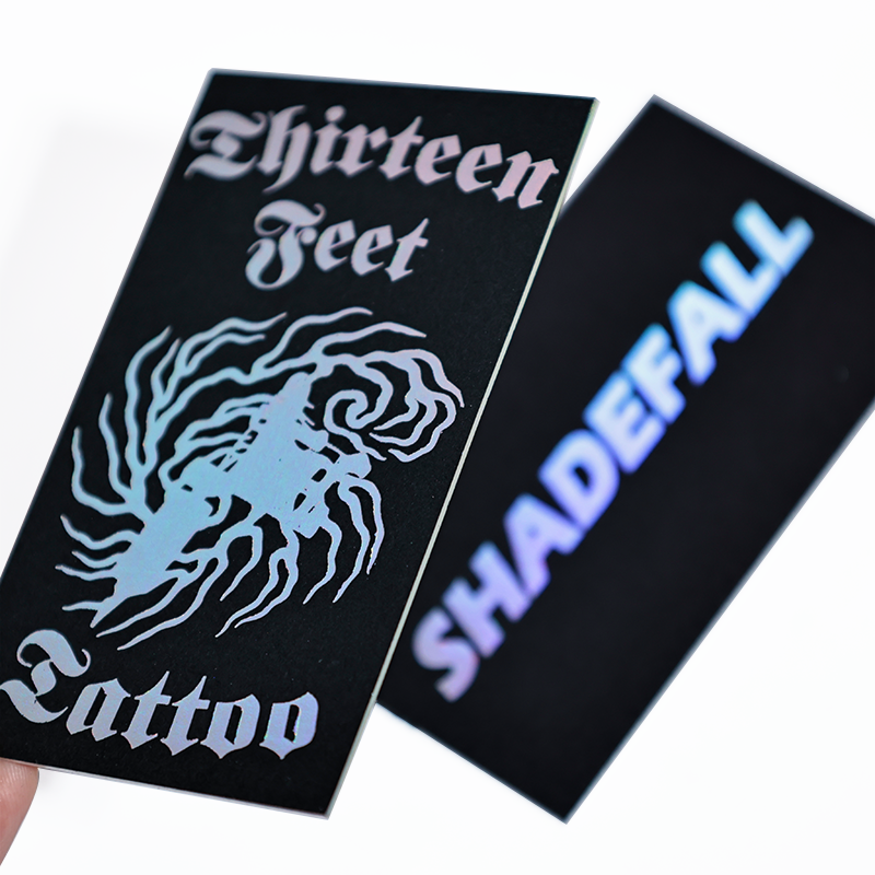 Black card pattern, edge hot laser process 11.21