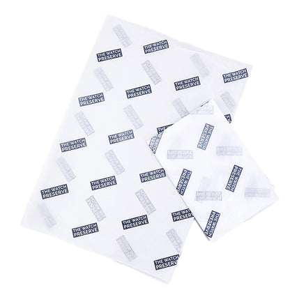 White Shirley Paper Printed Blue English Wrapping Paper