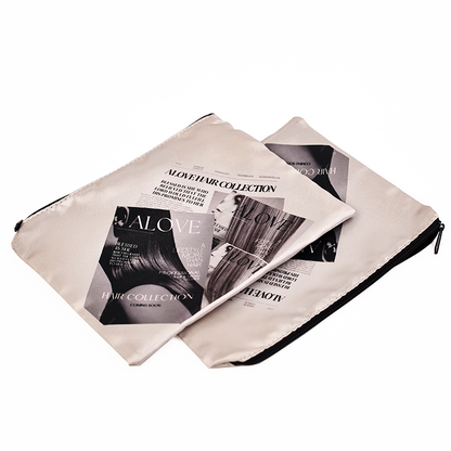 All over printed silk zipper bag 7.18