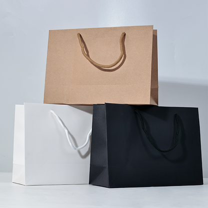 Multi-color paper bag
