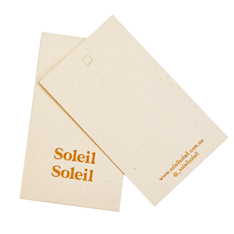 Off-white pattern embossed hangtag 1.29