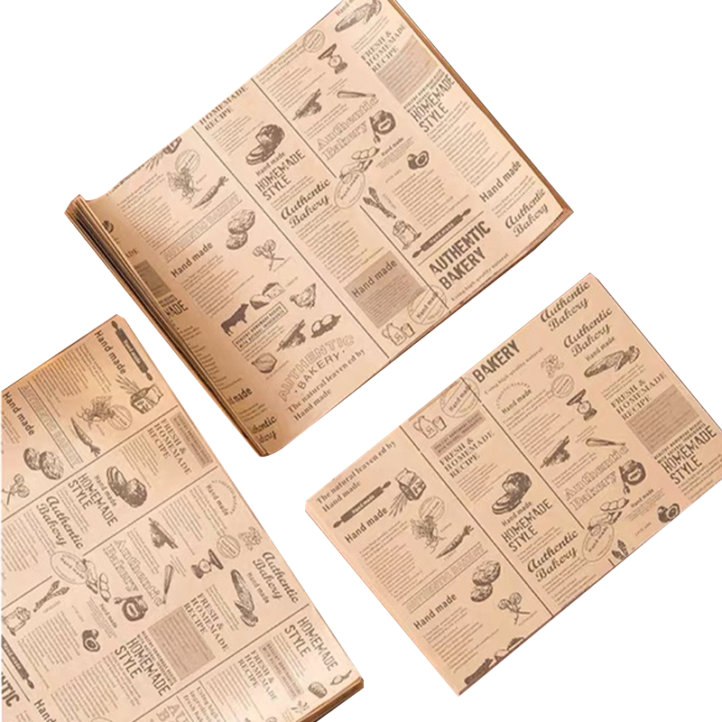 Oil-proof coated packaging paper