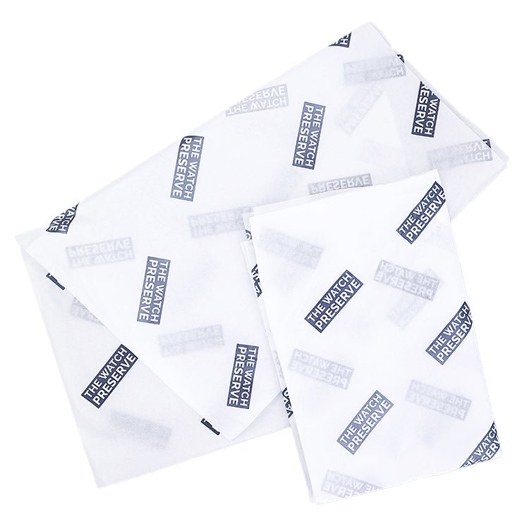 White Shirley Paper Printed Blue English Wrapping Paper
