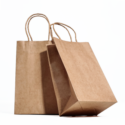 Small size kraft paper handbag