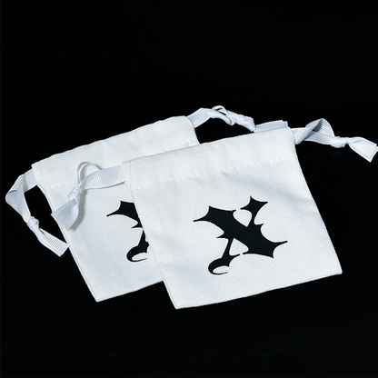 White small drawstring bag 3.11