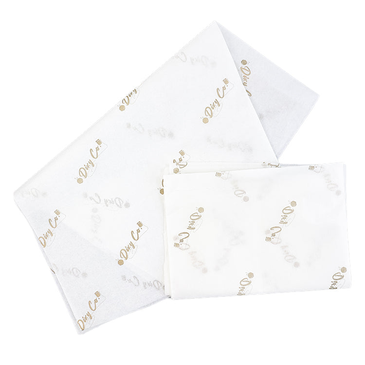 White Shirley Paper Print Yellow English Wrapping Paper