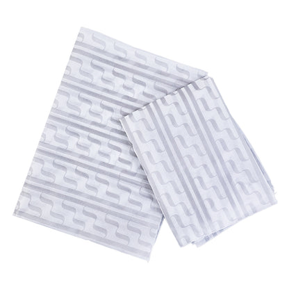 White Shirley Paper Printed Gray Pattern Wrapping Paper