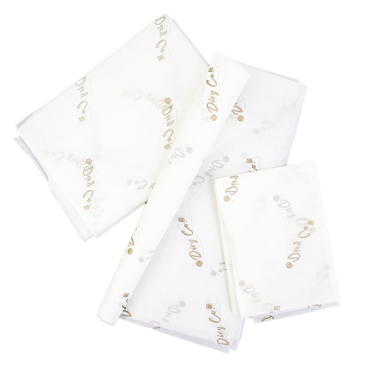 White Shirley Paper Print Yellow English Wrapping Paper