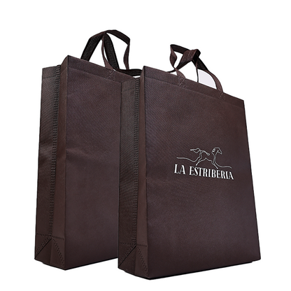 Brown long non-woven tote bag 4.30