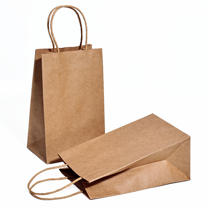 Small size kraft paper handbag
