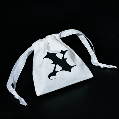 White small drawstring bag 3.11