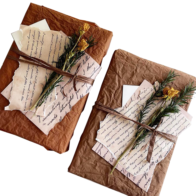 Maillard color gift wrapping paper