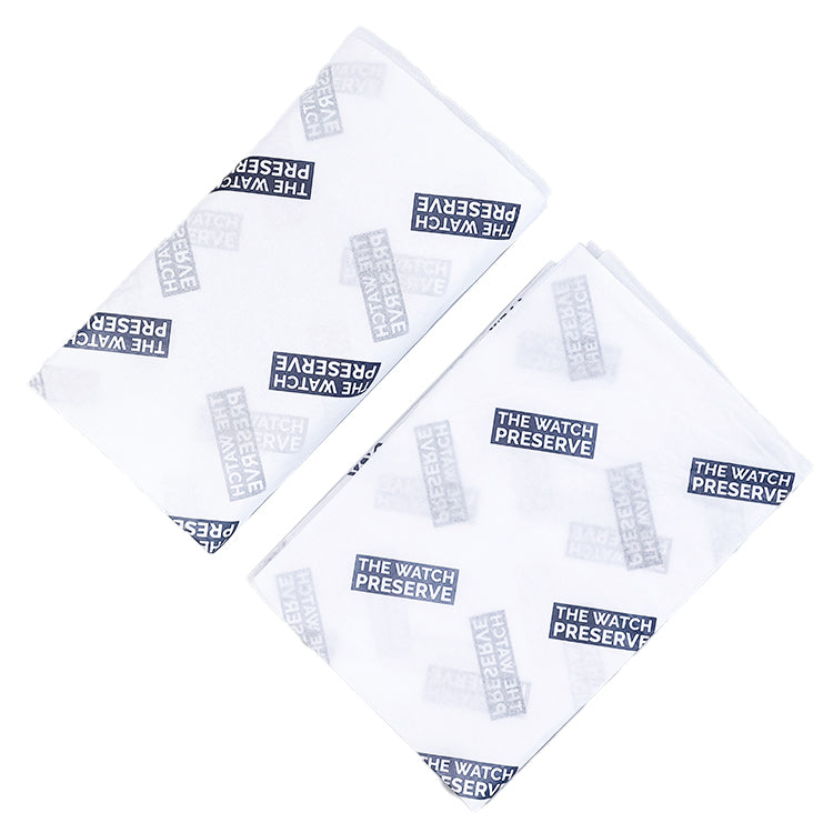 White Shirley Paper Printed Blue English Wrapping Paper