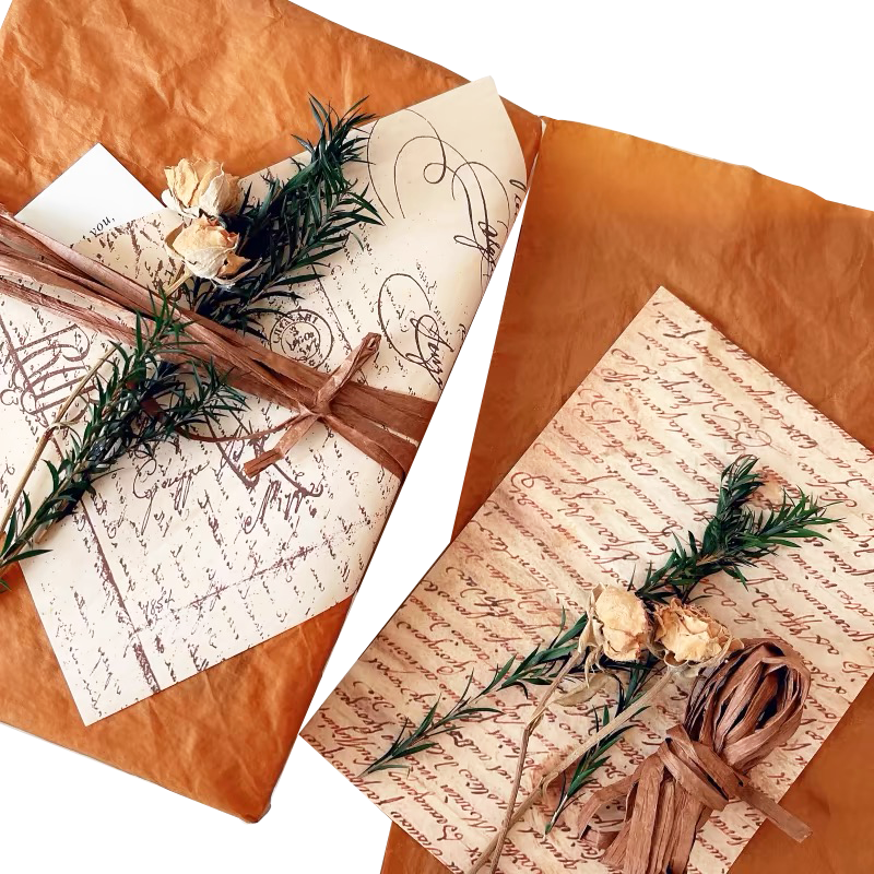 Maillard color gift wrapping paper