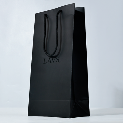 Pattern UV printed long paper bag