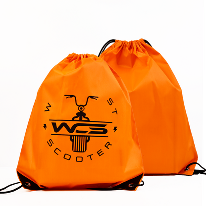 Orange Backpack Drawstring Pocket 7.13