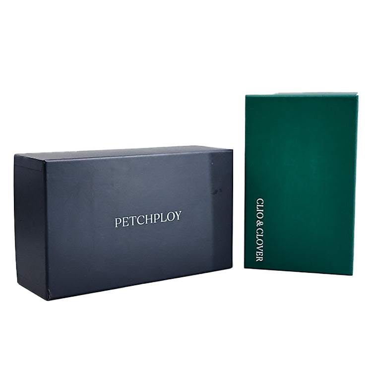 Black and green lid gift box