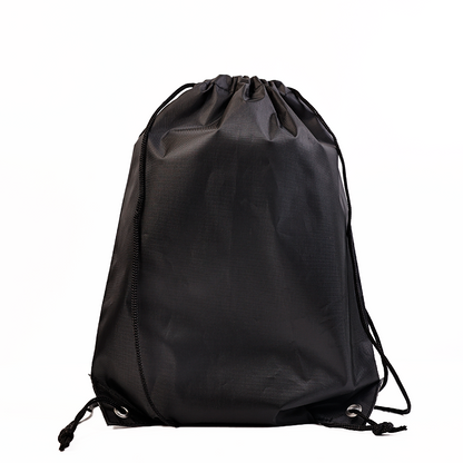 Black Backpack Drawstring Pocket 7.15