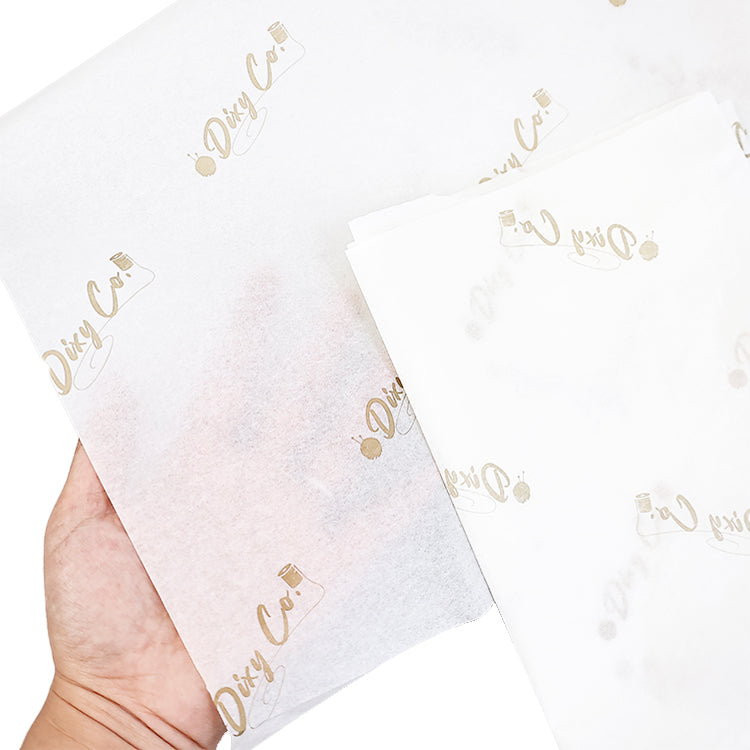 White Shirley Paper Print Yellow English Wrapping Paper