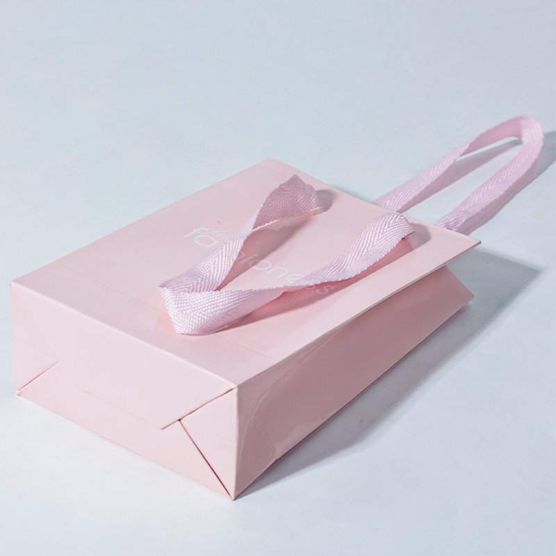Multicolor full-page bright film small size paper bag