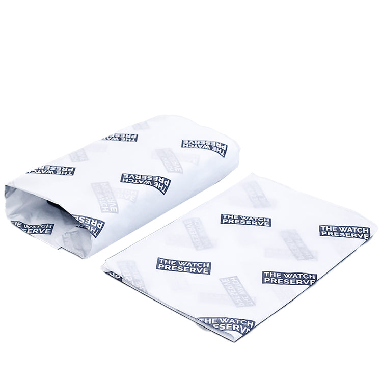 White Shirley Paper Printed Blue English Wrapping Paper