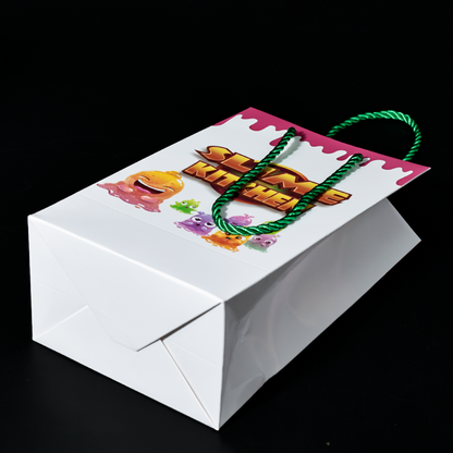 Small size full-print glossy film tote bag